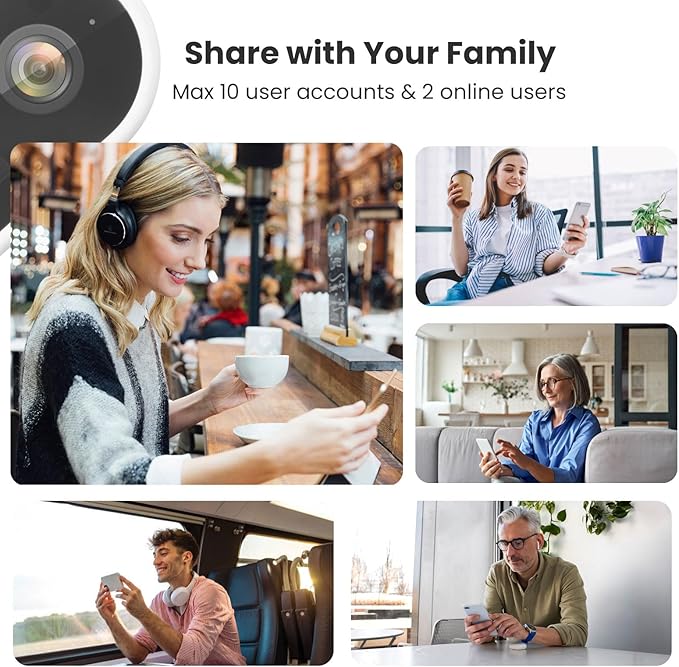 2K Wireless Video Doorbell Camera with Chime, 180-Day Battery Life, Front Door Home Security, Instant Alerts, 2-Way Talk, PIR Detection, Night Vision, Cloud Storage, IP65 Waterproof, 2.4G WiFi Only