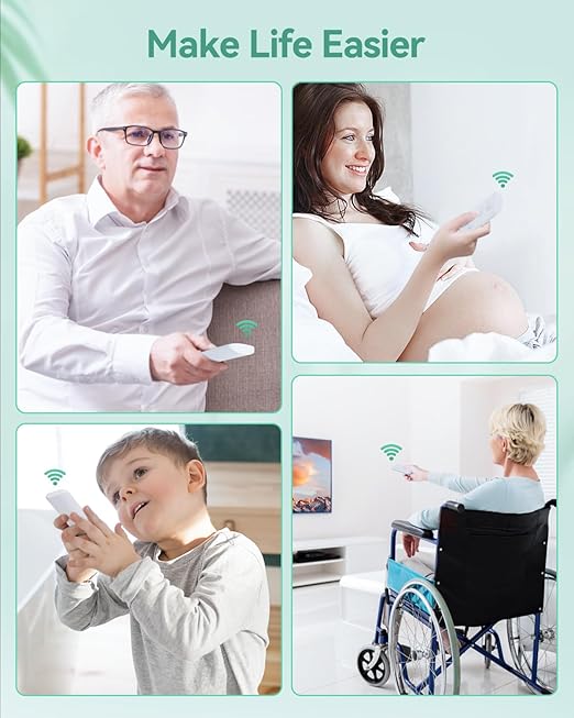 Remote Control Outlet, Wireless Remote Light Switch, Remote Outlet with Timer, 500ft Range Timer Outlet Plug, 15A/1500W Remote Plug in On/Off Switch, for Lamps, Fans, Appliances