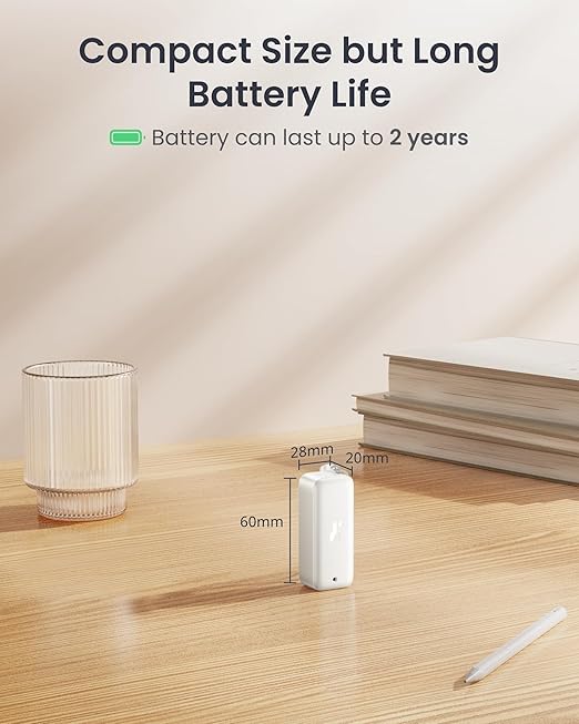 SwitchBot Bluetooth Hygrometer Thermometer 3 Pack with Hub, Smart Humidity Temperature Sensor with App Notifications, 394ft Bluetooth Range, Work with Alexa, Google Home, HomeKit