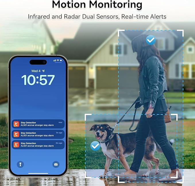 Video Smart Lock with Doorbell, 6 in 1 Keyless Entry Door Lock, Built-in WiFi Camera Deadbolt Lock for Front Door, Fingerprint, Keypad Code, App Control, Voice Control, Auto Lock, IP65, Video Calling