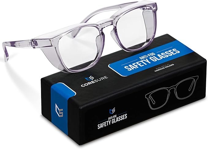 Stylish Anti Fog Safety Glasses Goggles – Eye Protection Glasses
