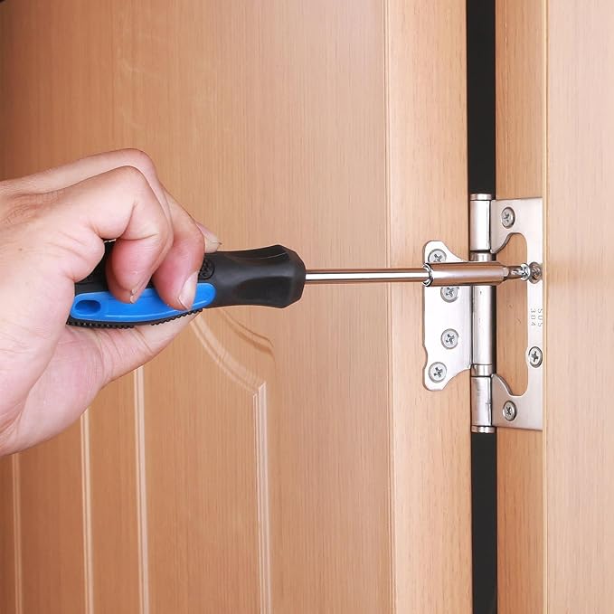 39 Piece Basic Home Tool Set Household Tool Set General Repair Small Hand Tool Kit in Toolbox Storage Case for Home Garage Office College Dormitory Use, Blue