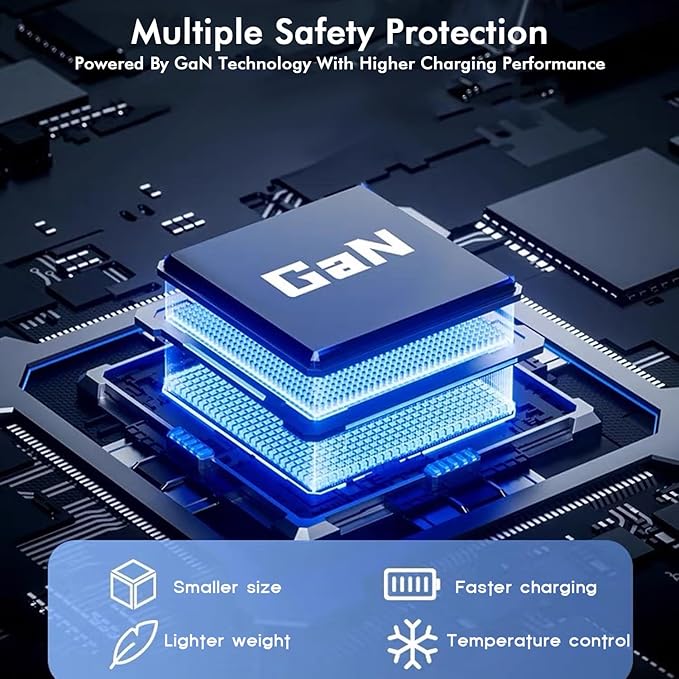 USB C Charger Block, 180W GaN 8-Port Fast Charging Station Hub for iPhone 15 14 13 12 Pro Max iPad, Galaxy S23/22 PD 65W Laptop Charger Adapter Compatible with MacBook Pro/Air,DELL,Steam Deck Multiple