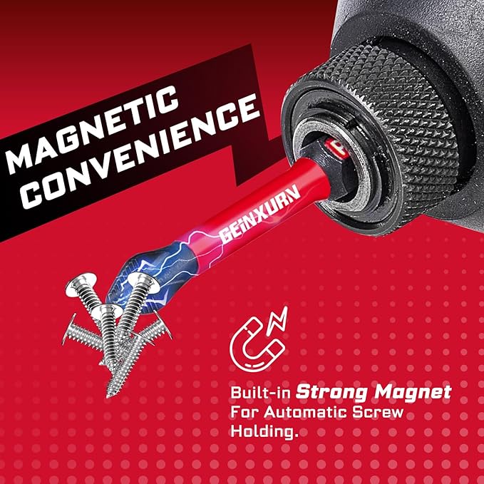 30Pieces Magnetic #2 Phillips 2 in. Hex Anti-Slip Screwdriver Bits, 1/4 Inch Hex Shank Impact Tough PH2 Cross Screwdriver Bits Set