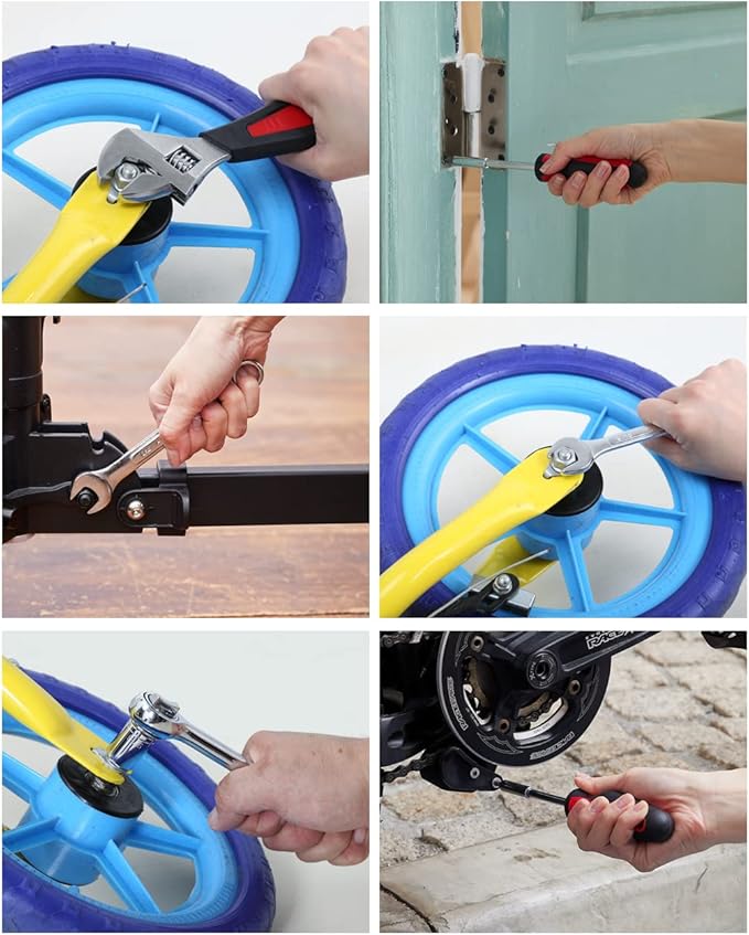 245 Piece Home Tool Kit for Home, Office, Mechanic, Men, Car, Automotive, Hand Tool Kit and as A Gift