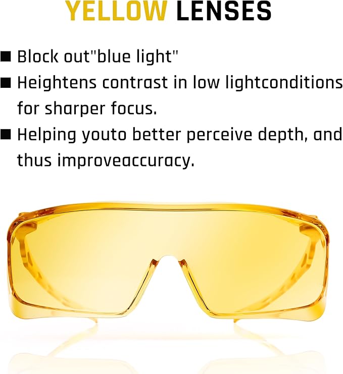 ANSI Z87.1 Safety Glasses Lightweight Anti Fog OTG Safety Goggles for Lab Industrial Shooting Woodworking Medical Dental