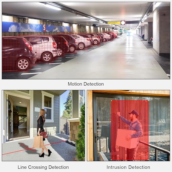 Movols 4MP Solar Security Camera System 4PCS Wireless PTZ Cameras with 10CH 4K NVR Surveillance System Built in HDD 1T,Color Night Vision, Motion Alert, Two-Way Audio,IP66 Home Surveillance Nvr Kit