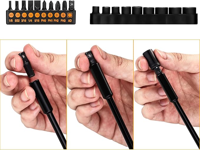 DEKOPRO Tool Kit Set Box Home Repair Tools Basic Hand Toolbox Sets