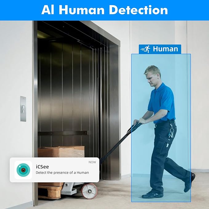 Fuers 5MP 16Channel Security Recorder DVR H.265+ Hybrid 6-in-1 AHD/TVI/CVI/CVBS/IP/XVI Camera DVR,16CH Surveillance Video Recorder Human Detection, 24/7 Recording (Preinstalled with 2TB HDD)