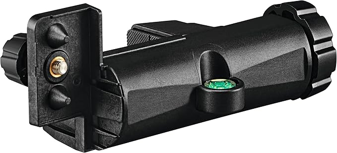 BOSCH LR40 2000 ft Red-Beam Rotary Laser Receiver, Includes Mounting Bracket & 2 AA Batteries