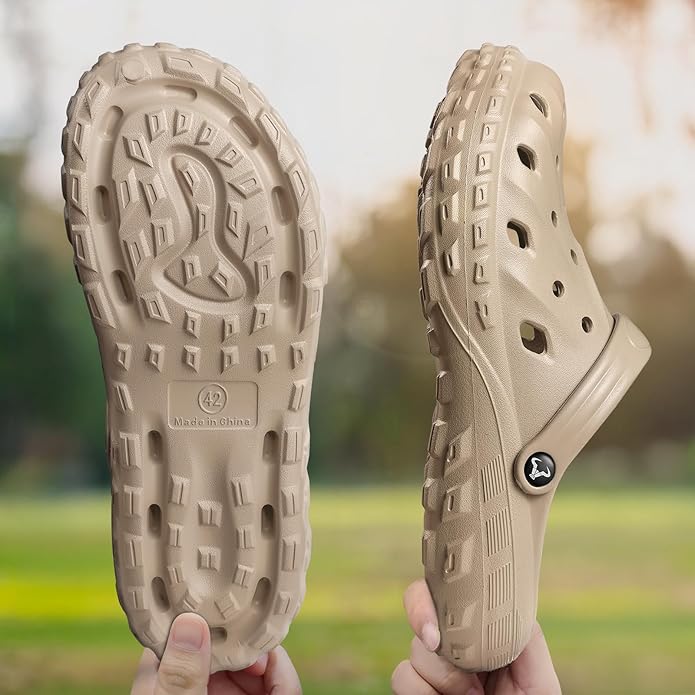 BULLIANT Men Clogs,Comfortable Mules Sandals for Men Women Cushioned Footbed Arch Support-EVA Ligthweight