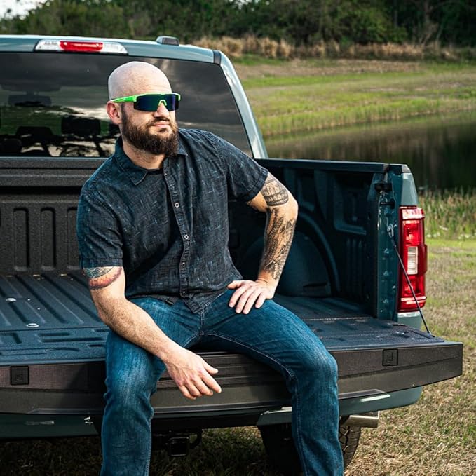 X Power ANSI Z87+ Safety Shield Sunglasses Impact Resistant Polycarbonate Lens & Frame (Made In Taiwan)