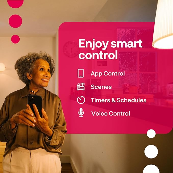 innr Zigbee A19 Smart Bulb, Works with Hue*, Alexa, SmartThings, White & Color, 40% More Brightness, E26 LED Color Changing Light Bulb, Dimmable, 1100 Lumen, 4-Pack