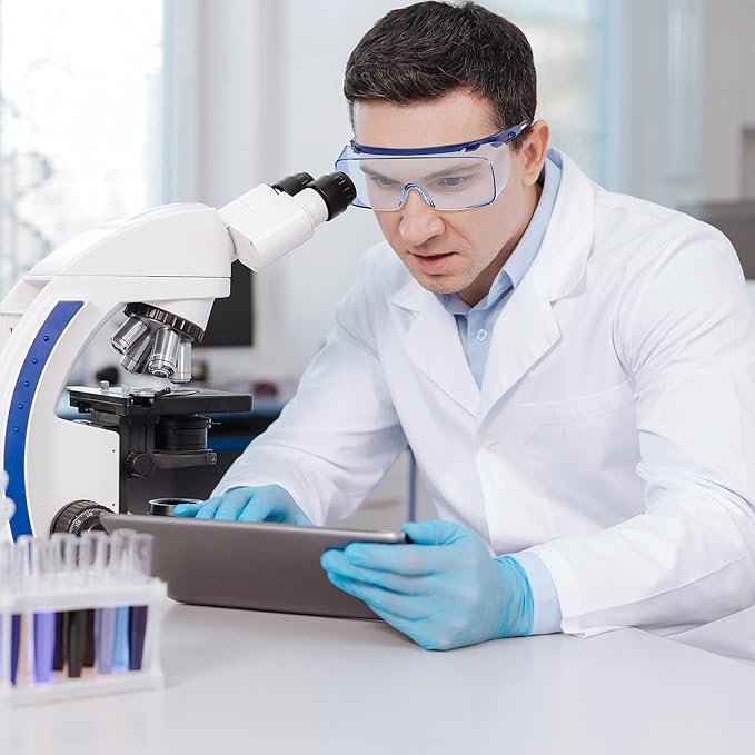 Safety Glasses Anti Fog Goggles Protective Eyewear Blue Light Blocking Anti Dust UV Protection Glasses For Men Women