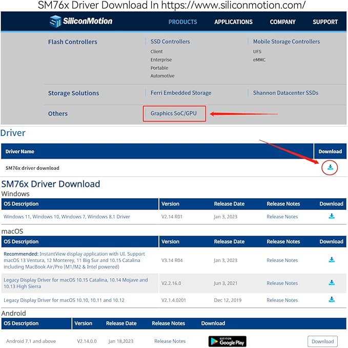 LIONWEI USB 3.0 to Dual HDMI Docking Station for Windows & macOS, USB C Adapter 2 Monitor Splitter for MacBook Pro/Air/M1/M2/Dell/HP/Lenovo/Surface