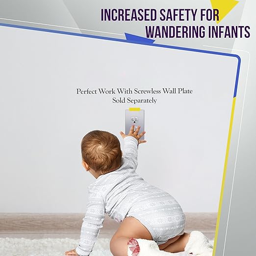 ENERLITES Elite Series Duplex Receptacle, Tamper Resistant Electrical Wall Outlet, Residential Grade, Self-Grounding, 3-Wire, 2-Pole, 15A 125V, UL Listed, 61580-TR-SV-10PCS, Silver, 10 Pack