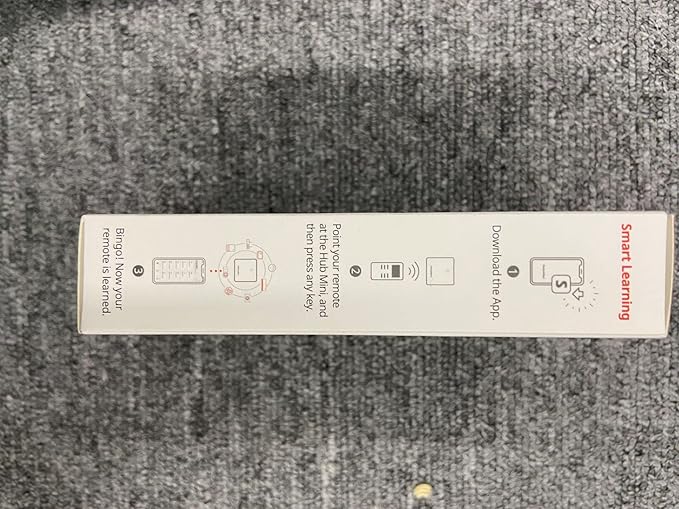 SwitchBot Hub Mini Smart Remote - IR Blaster, Link SwitchBot to Wi-Fi (Support 2.4GHz), Control TV, Air Conditioner, Compatible with Alexa, Google Home, IFTTT