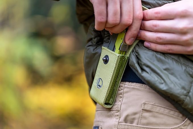 LEATHERMAN, Rebar Multitool with Premium Replaceable Wire Cutters and Saw, Mossy Slate with Nylon Sheath