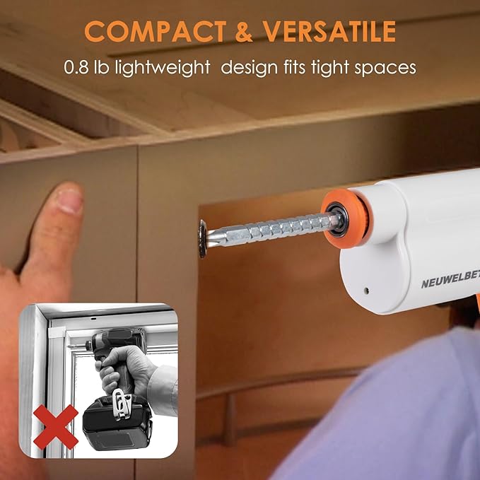 Electric Screwdriver 3.6V, USB Long-lasting Powerful Electric Screwdriver Set, Cordless Drill with LED Light, 14 PCS Driver Bit(White)