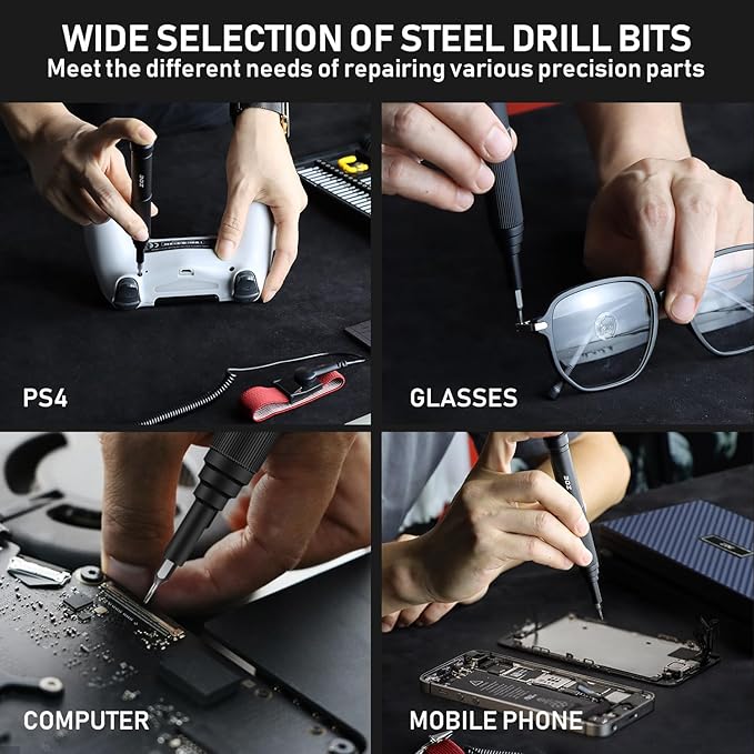 Precision screwdriver set,70 in 1 mini tool kit,with 42 magnetic bit,Small screwdriver set for Pc,laptops,Tablets,Electronics,Apple watches,Computers, LCD screens,Phone repair tool