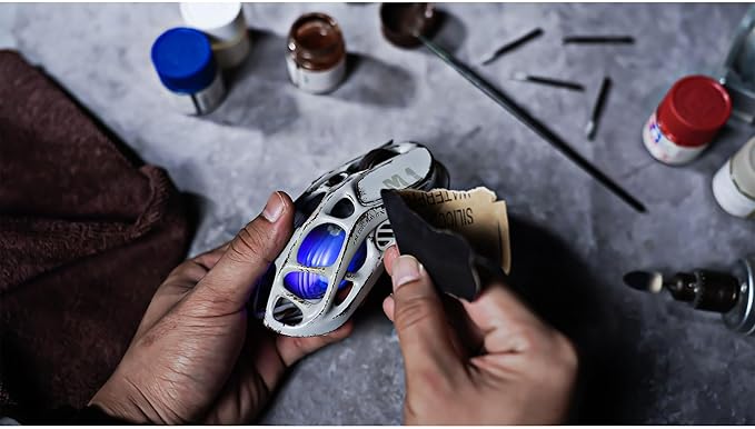 GravaStar Computer Mouse, Mercury M1 Pro Wireless Gaming Mouse with PAW3395DM Sensor, Magnesium Alloy Handcrafted Vintage Finish, 26000 DPI, 5 Programmable Buttons, Outfit with 1K & 4K Dongle