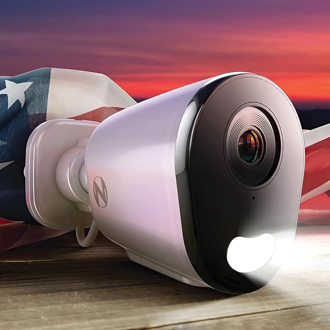 Night Owl 10 Channel Bluetooth Video Home Security Camera System with (6) Plug-in Wi-Fi 2K HD Indoor/Outdoor Spotlight Cameras with 2-Way Audio and 1TB Hard Drive (Expandable up to 10 Cameras)