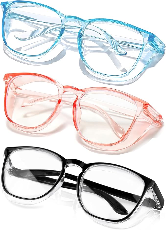 Safety Glasses Goggles For Women Nurses Protective Eyewear,Anti Fog Safety Goggles