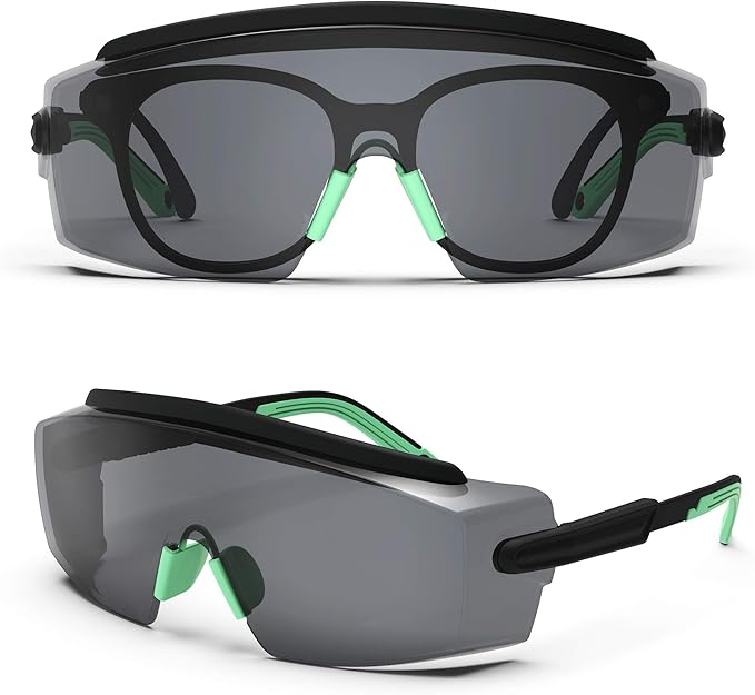 Anti Fog Safety Glasses Safety Goggles Over Glasses Protective Glasses with Anti Scratch Lenses Adjustable