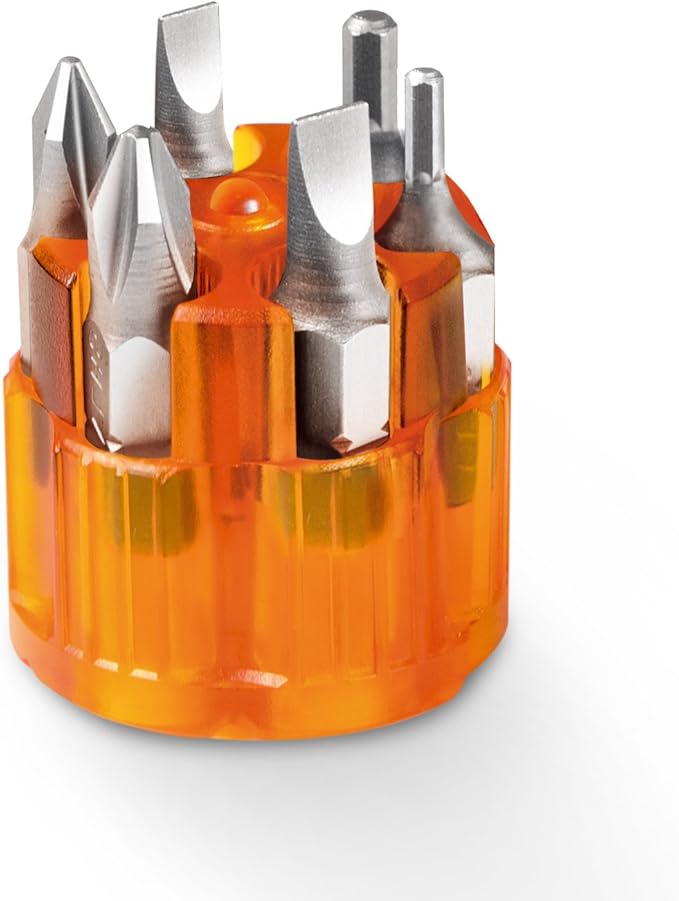 Worx 4V Electric Screwdriver, Rechargeable Cordless Power Screwdriver Set with 6 Bits, Screw Holder, Charger - WX255L