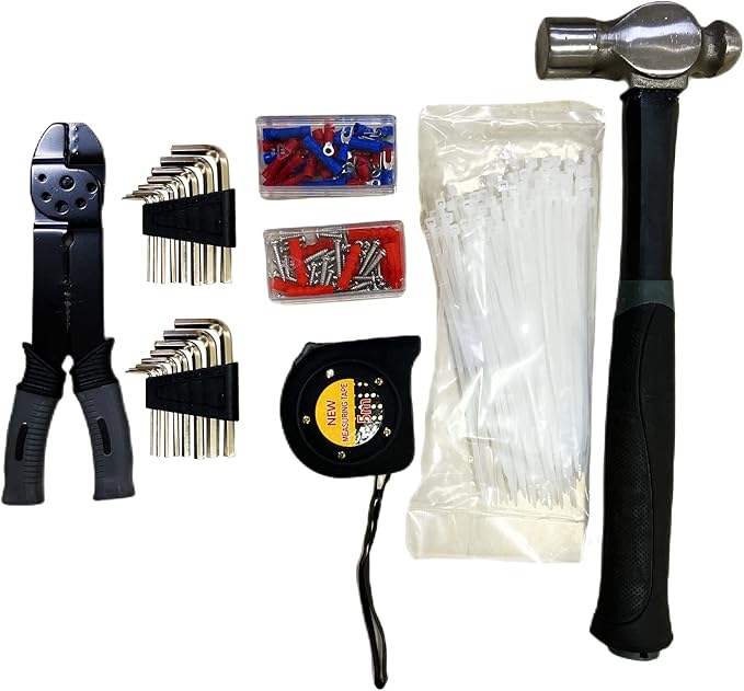 439-Piece Mechanics Tool Set, Household Tool kit with 3-Drawer Heavy Duty Metal Box, Portable Tool Box for Home/Auto Repair - Gift for Men