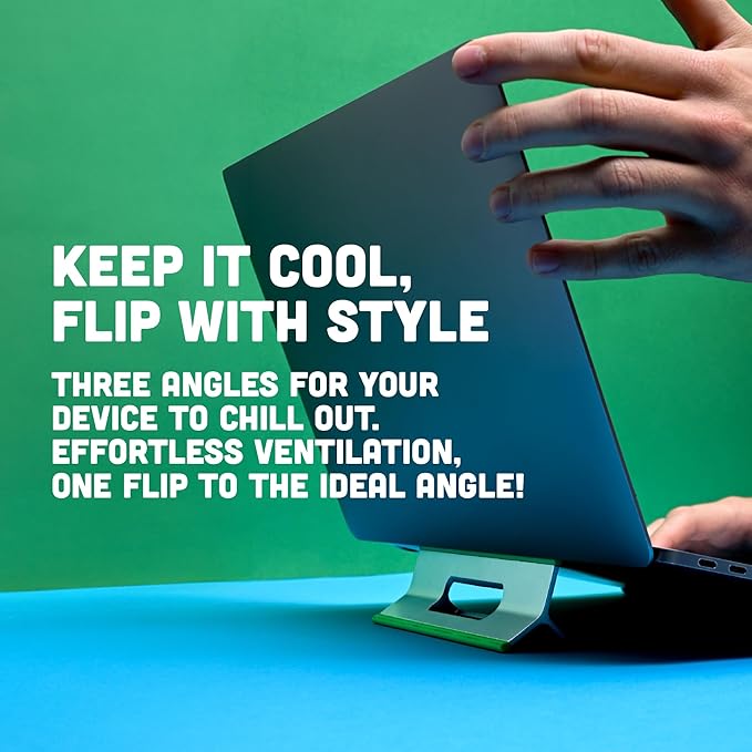 Steepy Adjustable Laptop Stand 3 Heights Laptop Riser for Desk