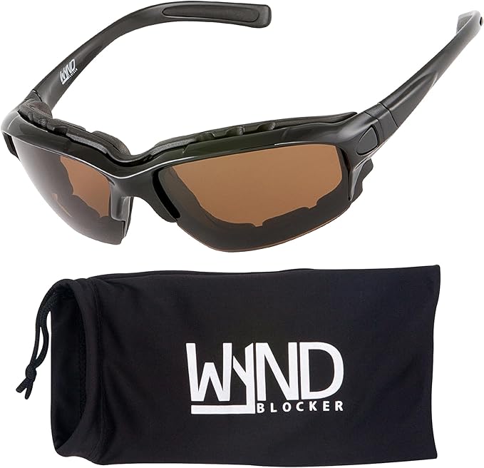 WYND Blocker Motorcycle Riding Glasses Extreme Sports Wrap Sunglasses
