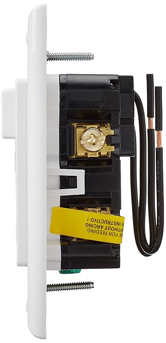 Leviton AFCI/Switch Combination, 15 Amp, Self Test, LED Indicator Light, AFSW1-W, White