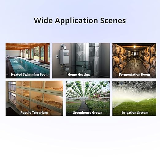 SONOFF THR316 Origin Smart Temperature and Humidity Monitoring Switch,Compatible with Alexa & Google Home, RJ9 4P4C Interface
