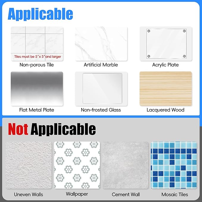 17 Inch Upgrade Strong Suction Grab Bars for Bathtubs and Showers, Seniors Handles for Elderly Handicap Safety Handrail for Bathroom Toilet Tiles Glass Silver