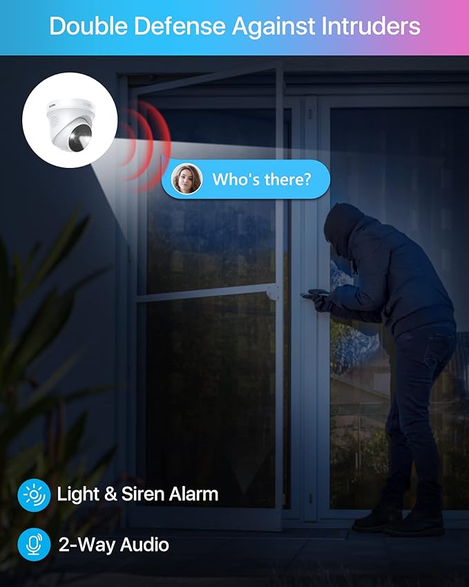 ZOSI 16Channel 4K PoE Home Security Camera System Outdoor Indoor with 4TB HDD,16pcs 4K PoE IP Cameras,Person Vehicle Detection,100ft Night Vision,2-Way Audio,16CH 4K NVR Recorder for 24/7 Recording