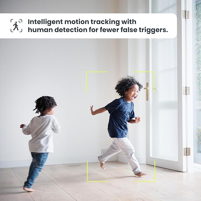 Feit Electric Smart Security Camera Bulb, 2K QHD Resolution, 2-Way Audio, Human Tracking, 350° Pan, Night Vision, Motion Alerts, E26 Base, Alexa/Google Assistant Compatible, CAM/PAN/WIFI/E26/2K