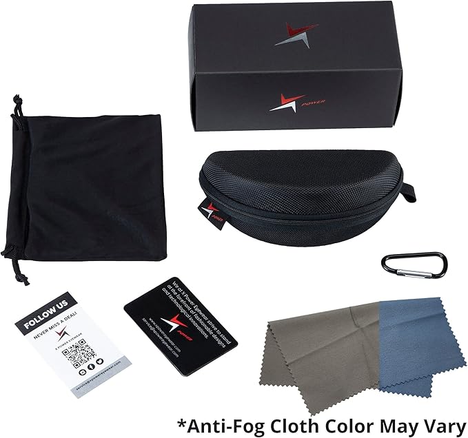 X Power ANSI Z87+ Safety Shield Sunglasses Impact Resistant Polycarbonate Lens & Frame (Made In Taiwan)