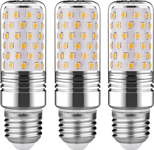 gezee 15W LED Cylindrical Bulb, 3000K(Warm White), E26 LED Light Bulbs 120 Watt Equivalent,1500lm, LED Chandelier Bulbs, Non-Dimmable LED Lamp(3-Pack)