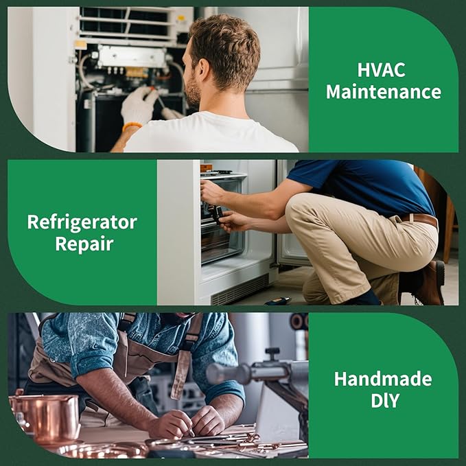 Super Stars Flaring Tools for 1/4in - 3/4in HVAC Single Flare 45 Degree Eccentric Cone Type Flaring Kit for Copper Pipe Tube