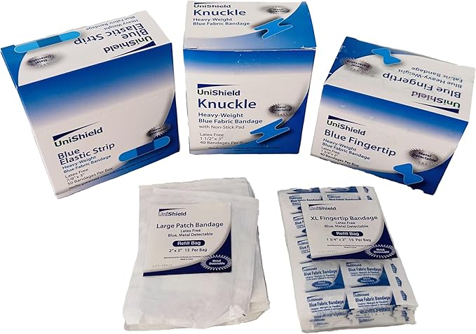 4-Shelf Restaurant Metal 1st Aid Cabinet Class A, Large Capacity First Aid Wall Mount Medicine Cabinet, Secure Metal Med Box with Easy Access, Exceeds OSHA/ANSI Z308.1 2015, Over 750 Pieces