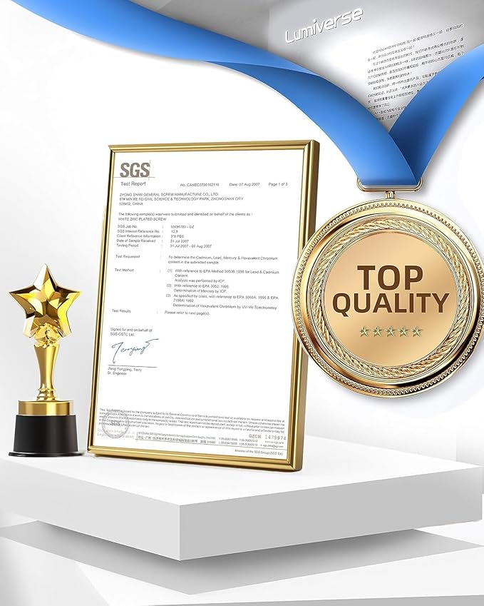 Lumiverse 24 Pack Dimmable A19 LED Light Bulbs, 5000k Daylight 9.5 Watt [60w Equivalent], E26 LED Bulb Energy Efficient, UL Listed (5000K Daylight White)