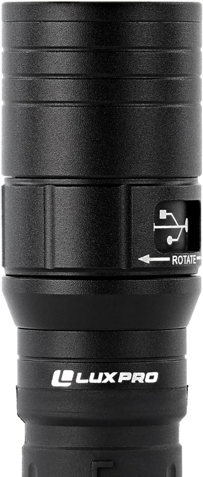 LUXPRO XP980 Pro Series Rechargeable Utility LED Flashlight - 760 Lumens - Bright Flashlight with 24.5-Hour Run time & Ergonomic Handle