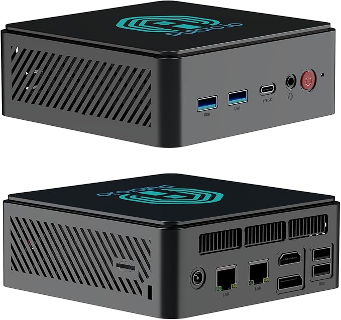 Home Assistant | Pulcro TK Two Mini PC | N100 CPU, 16GB DDR4 RAM, 256GB M2 SSD, 4K HDMI+DisplayPort+USB Support, 4X USB, 2.5Gbps Ethernet, WiFi, BT | Smart Home Automation Hub