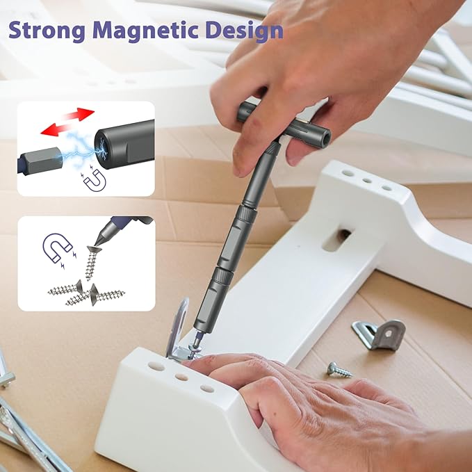 JXTZ Ratchet Screwdriver Set, 42 in 1 Magnetic Screwdriver Set with Ratchet Handle, DIY Multi Bit Magnetic Drive Set, Repair Tool for Home Appliances Bicycle Motorcycle