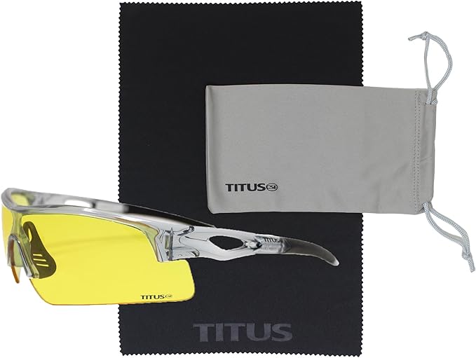 TITUS G20 All Sport Safety Glasses Shooting Eyewear Motorcycle Protection ANSI Z87+ Compliant
