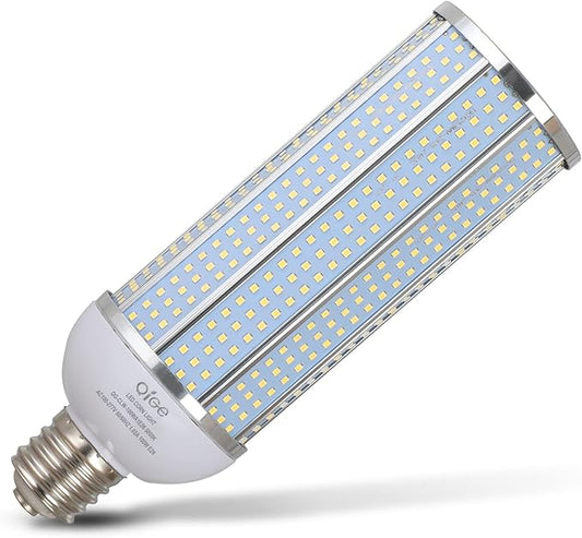 100W LED Corn Bulbs,5000K,AC110-277V,12000lm,E39 Mogul Base,LED Corn Light Bulb Replacement Metal Halide HID CFL for Commercial Industrial Lighting Warehouse High Bay Light Fixture Garage Workshop