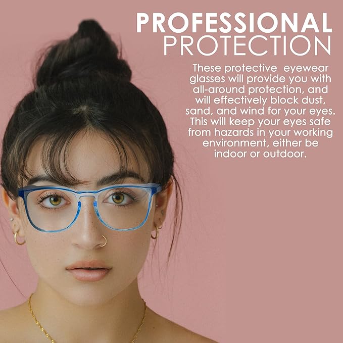 Stylish Anti Fog Safety Glasses Goggles – Eye Protection Glasses