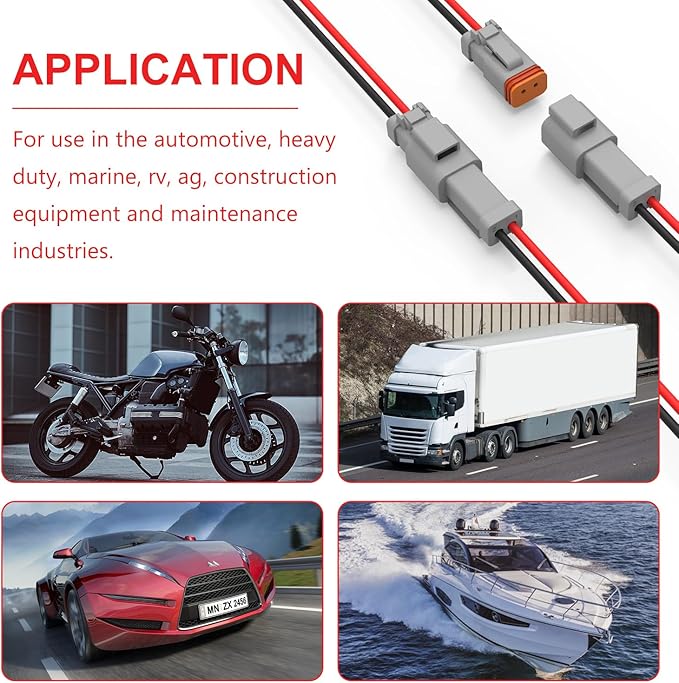 Newdeli Deutsch Crimp Tool Kit 8Pcs Deutsch Connector Tool Molex Crimper Close Barrel & Open Barrel Crimpers with Deutsch Pin Removal Tool for Deutsch Connectors and Delphi Molex Terminals