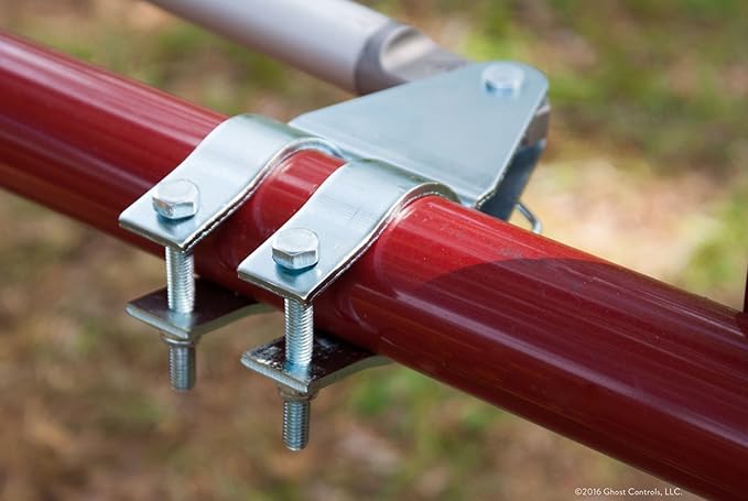 Ghost Controls Heavy-Duty Solar Automatic Gate Opener Kit for Driveway Swing Gates with Long-Range Solar Gate Opener Remote - Model TDS2XP